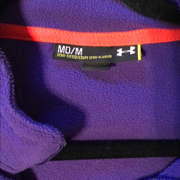 Women’s Med UA 1/4 Zip Fleece - Picture 2 of 3